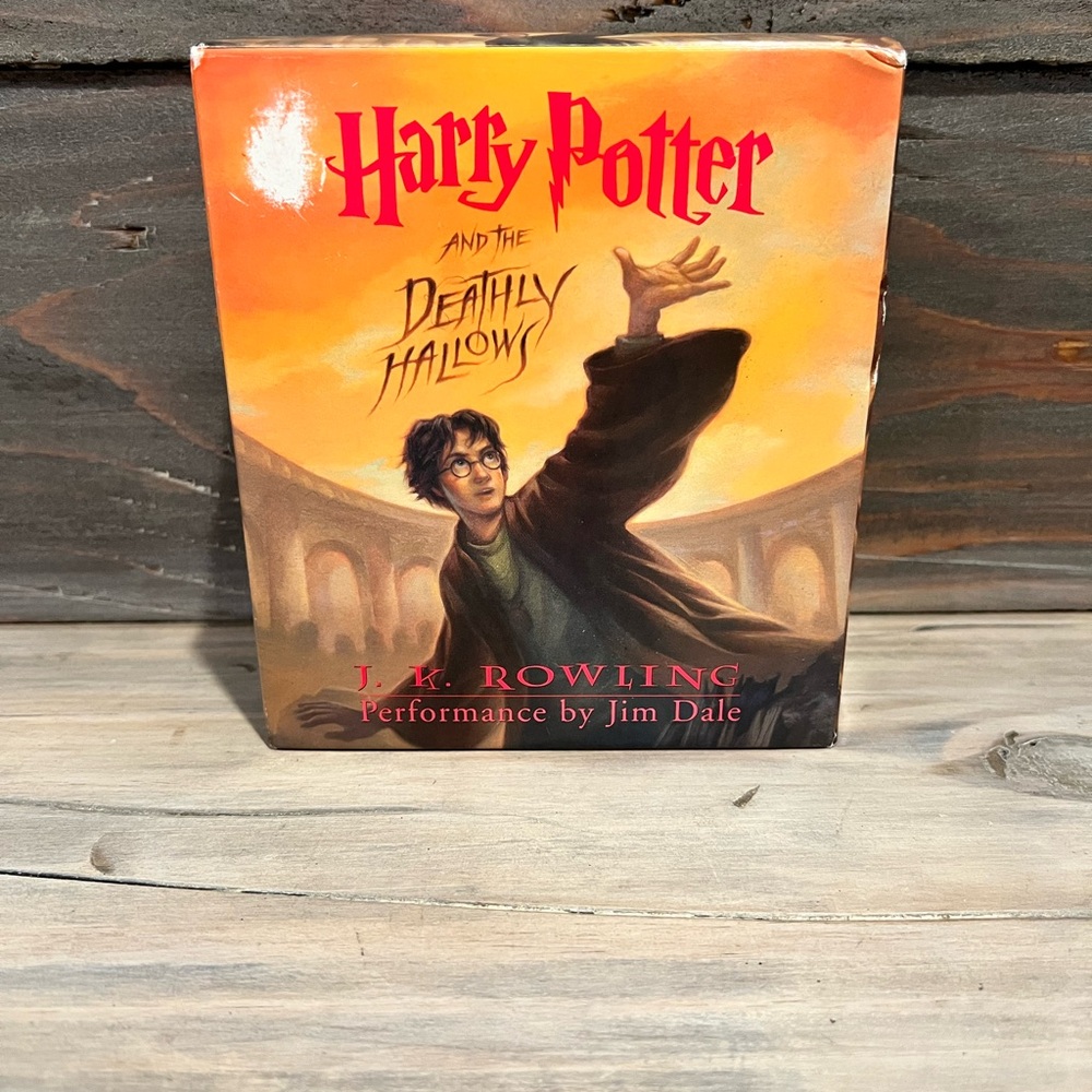 Harry Potter and the Deathly Hallows J. K. Rowling 14 CDs Set Audio Book On Disc